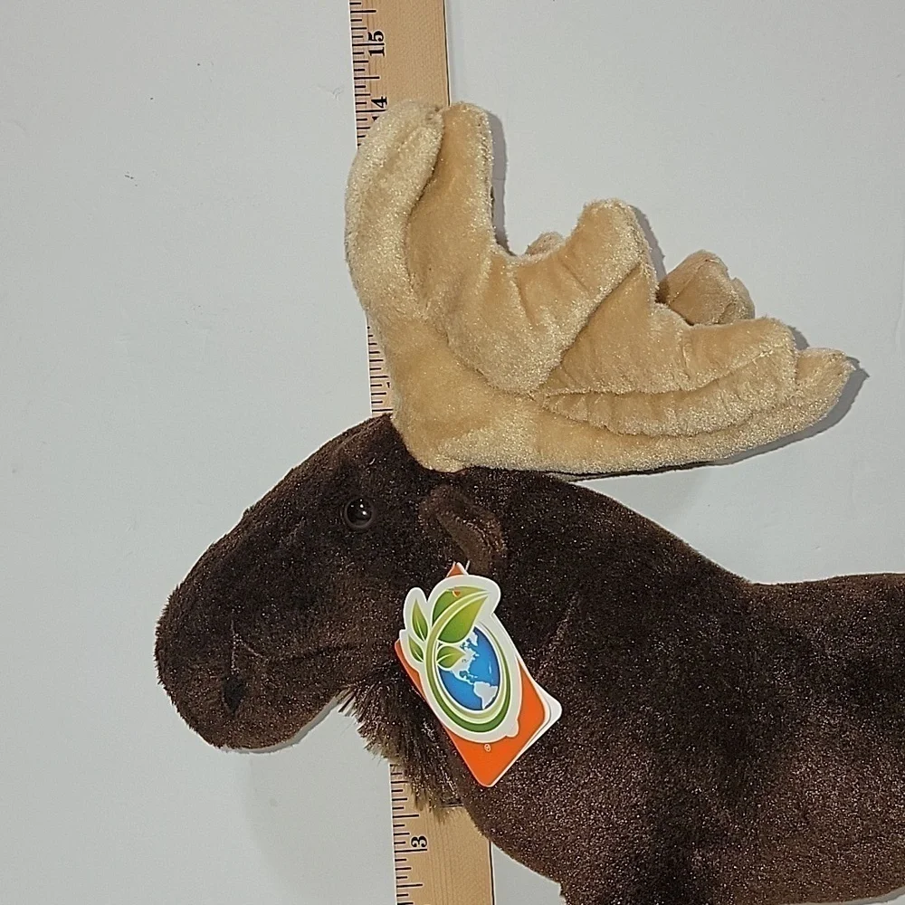 WILD Republic Moose Stuffed Animal Toy, 14